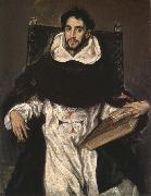 El Greco Fray Hortensio Felix Paravicino y Arteaga Germany oil painting artist
